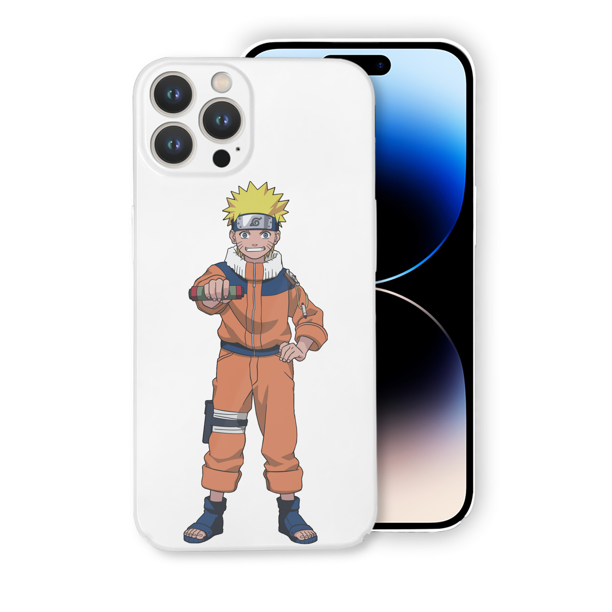 （画像用） NARUTO -ナルト- うずまき ナルト Uzumaki Naruto 【iPhone 14シリーズ対応】ハードケース